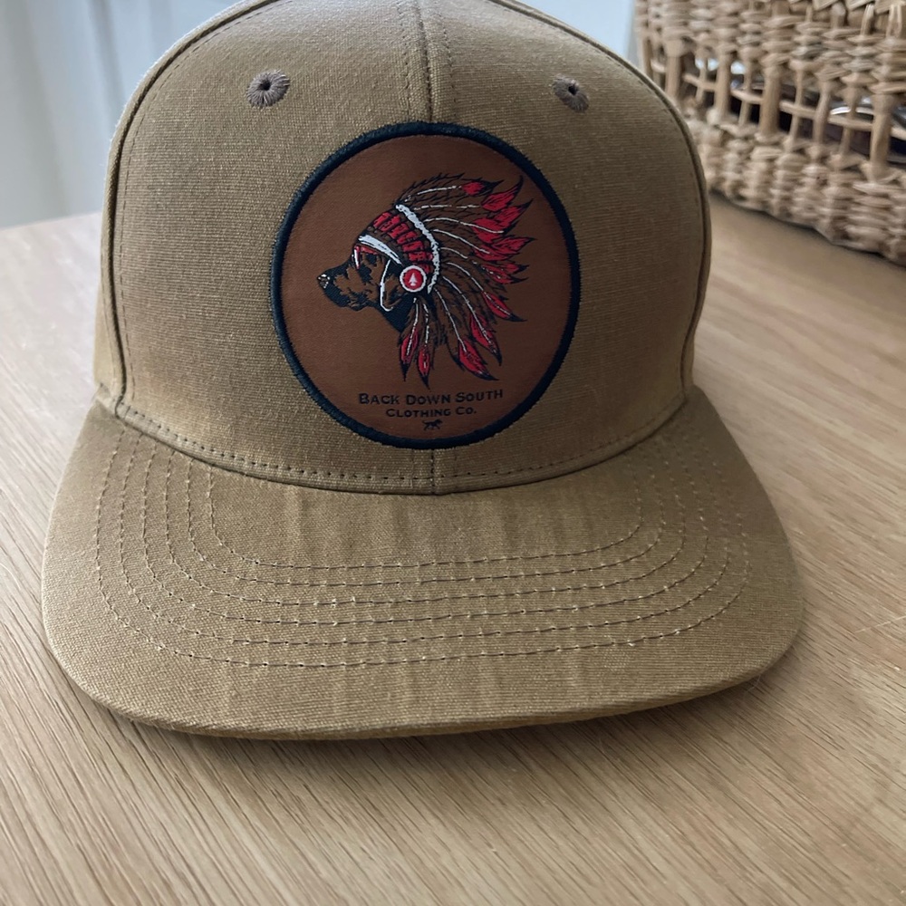 Back down south heavy waxed canvas SnapBack